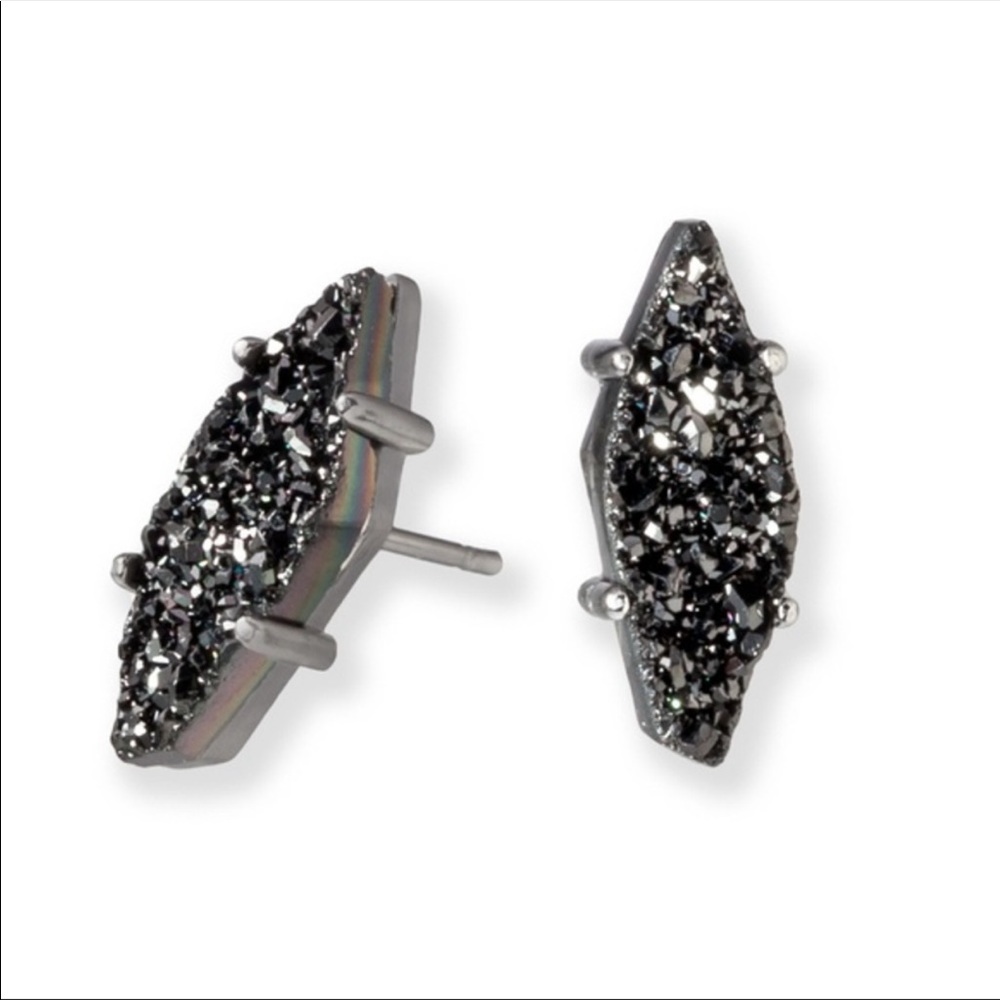 Kendra Scott Earrings In Black Drusy